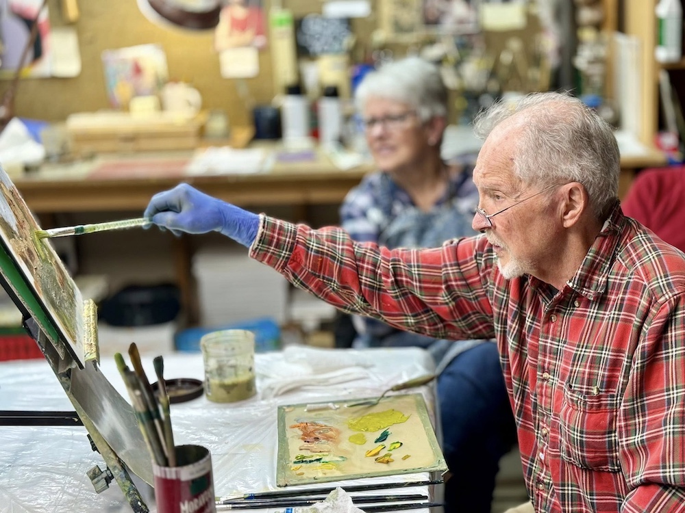 palmer lake arts council, palmer lake artist of the month, palmer lake artist artist john defrancesco